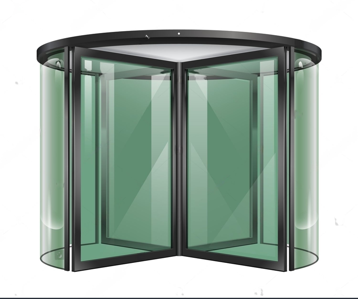 4 Wing Revolving Door